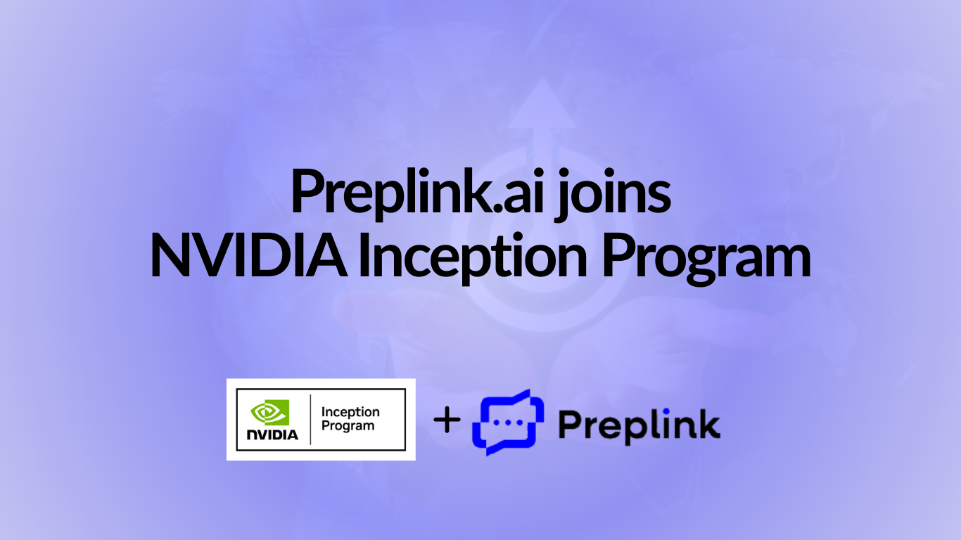 Preplink.ai Is Now Part of NVIDIA Inception Program