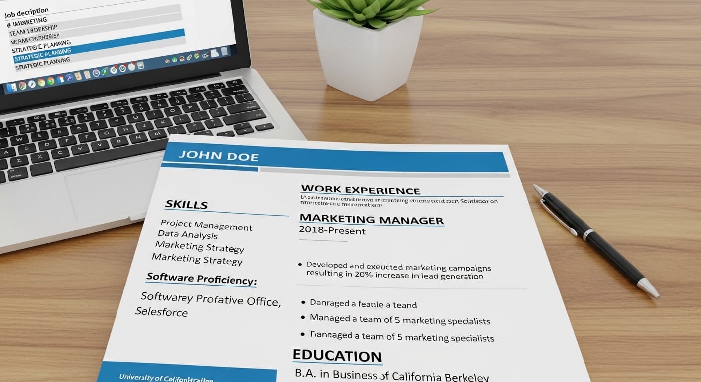 How to Tailor Your Resume to a Job Description in 5 Minutes (2026 Guide)