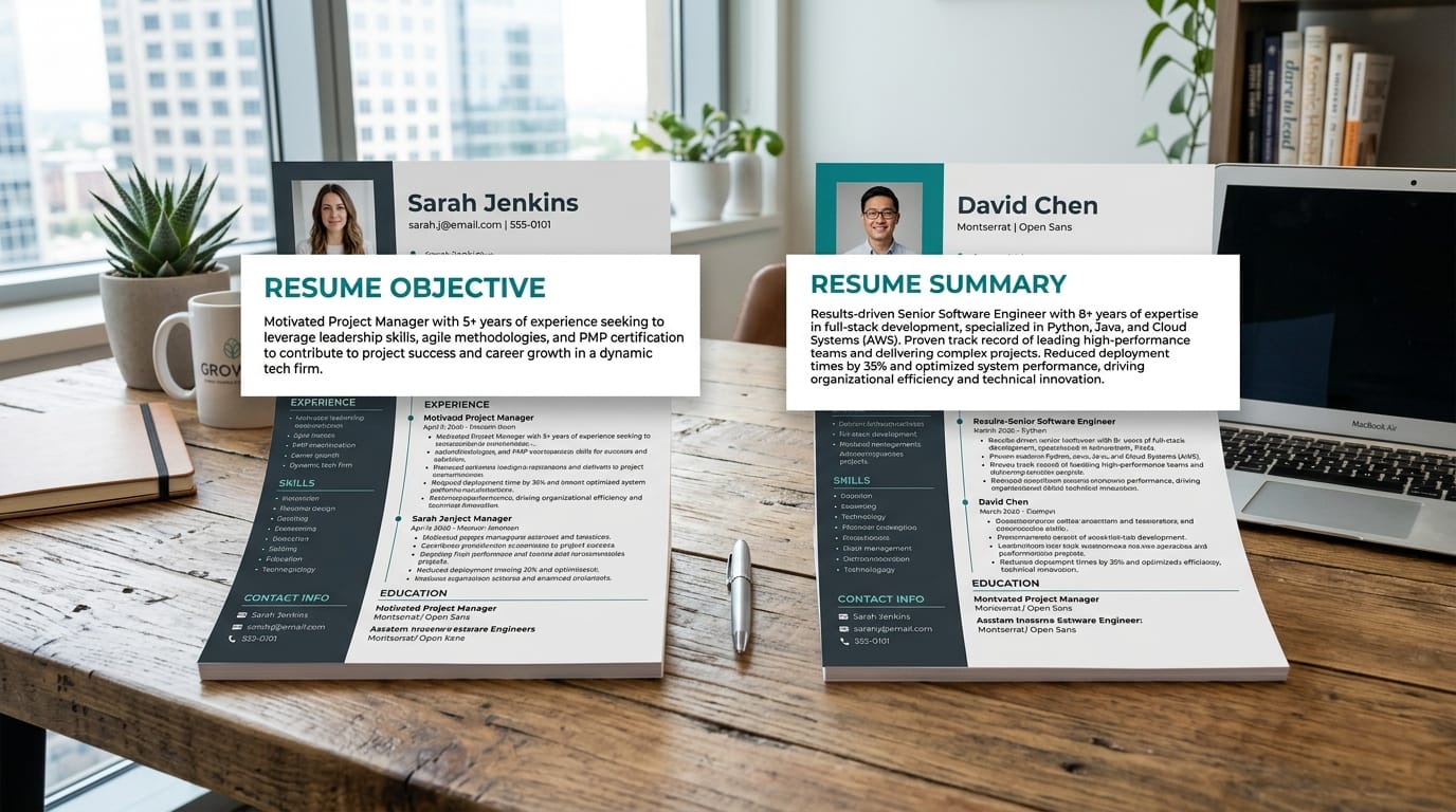 Resume Objective vs Resume Summary: Which One Should You Use in 2026?