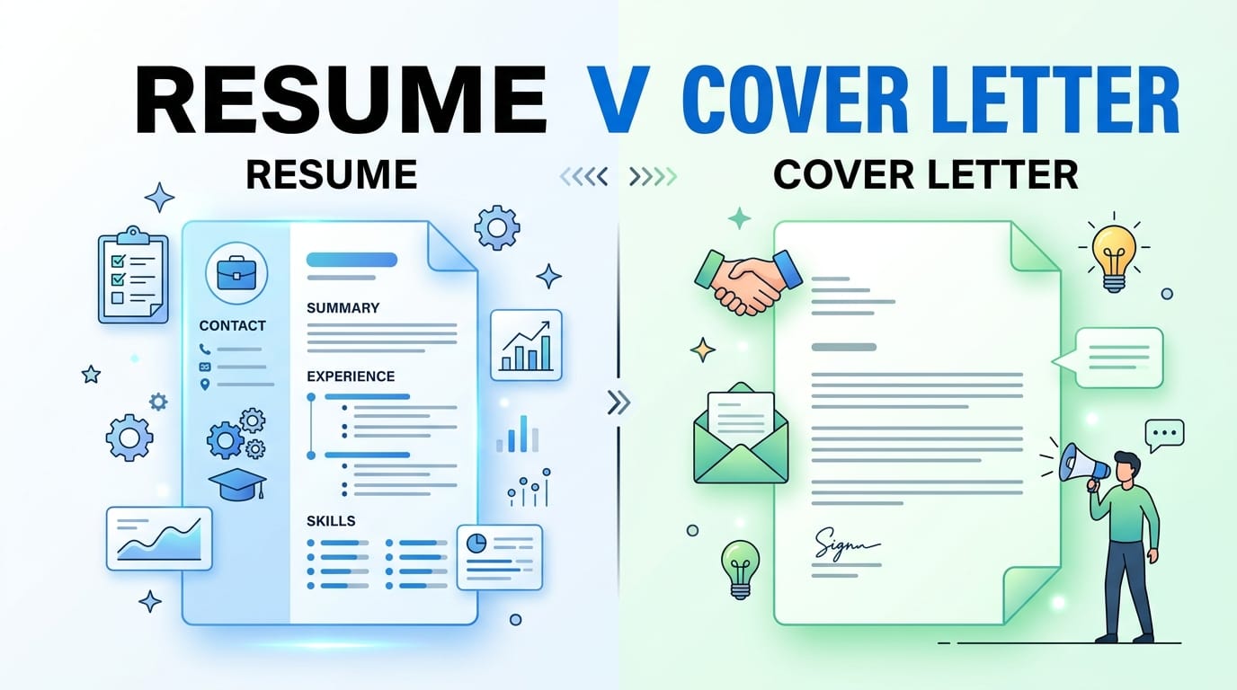 Resume vs Cover Letter: What’s the Difference?