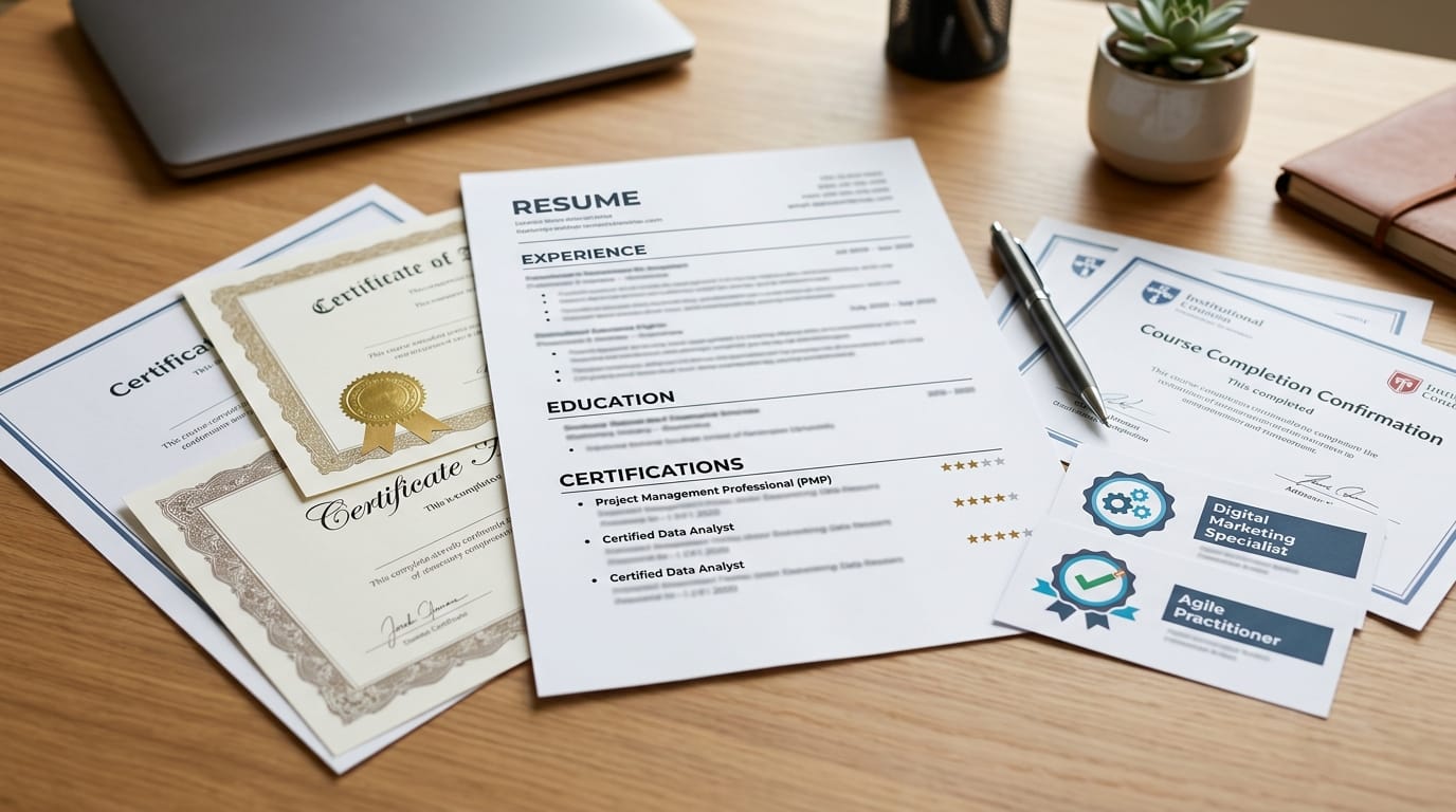 How to List Certifications on a Resume: Examples and Tips