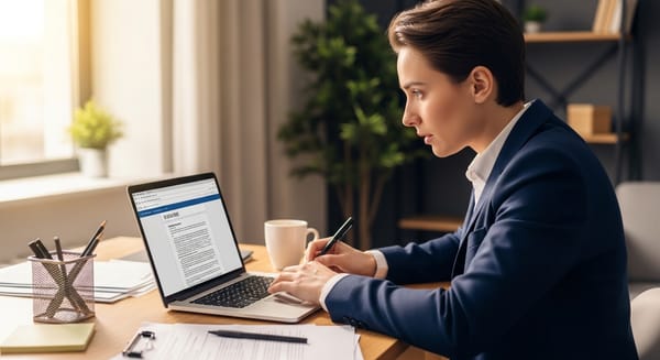 Graduate applying for jobs after completing university