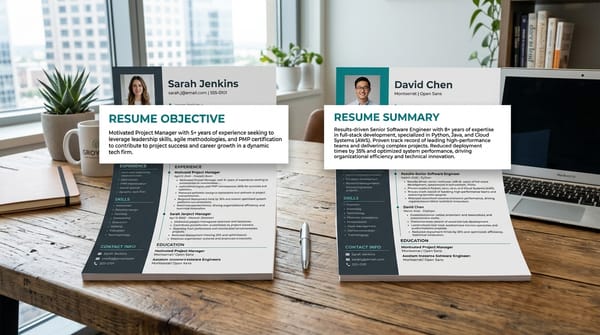 Resume Objective vs Resume Summary: Which One Should You Use in 2026?